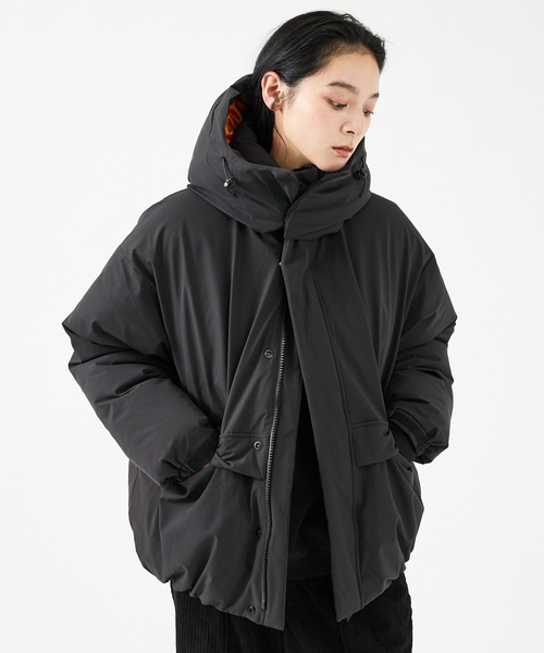 FORTUNA HOMME（フォルトゥナオム）の「【FORTUNA/フォルトゥナ】ダウンパーカー/MA-1配色/高機能/エコダウン/フード取り外し可能/ユニセックス【WEB限定】（ダウンジャケット/コート・メンズ・グリーン/ブラック・M/L）」の11枚目の写真