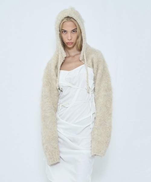 トップス viavanda \"2way hooded muffler knit\" 2WAY HOODED MUFFLER KNIT（ニット/セーター）｜VIAVANDA（ヴィア