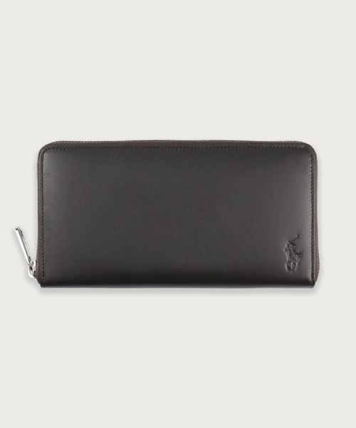 カーフレザー ジップ アラウンド ロングウォレット（財布）｜POLO