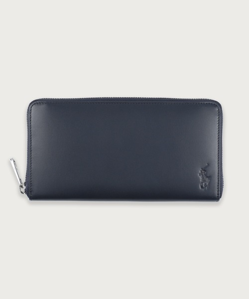 カーフレザー ジップ アラウンド ロングウォレット（財布）｜POLO