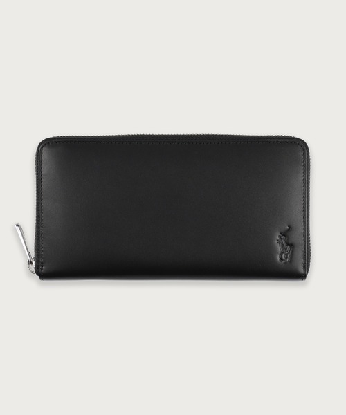 カーフレザー ジップ アラウンド ロングウォレット（財布）｜POLO