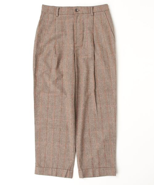 LAUREN RALPH LAUREN（ローレン ラルフ ローレン）の「グレン チェック プリーテッド クロップド パンツ（その他パンツ・レディース・マルチ・0/2/00/6/4）」の4枚目の写真