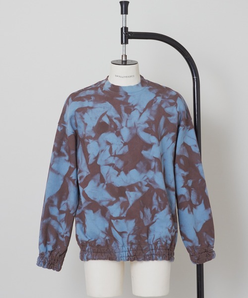 SHINYAKOZUKA（シンヤコヅカ）の「OVERDYED CREW NECK（スウェット・メンズ・ブラウン系/ネイビー×ホワイト/ブルー系その他・X-LARGE/LARGE/MEDIUM/SMALL/X-SMALL）」の2枚目の写真