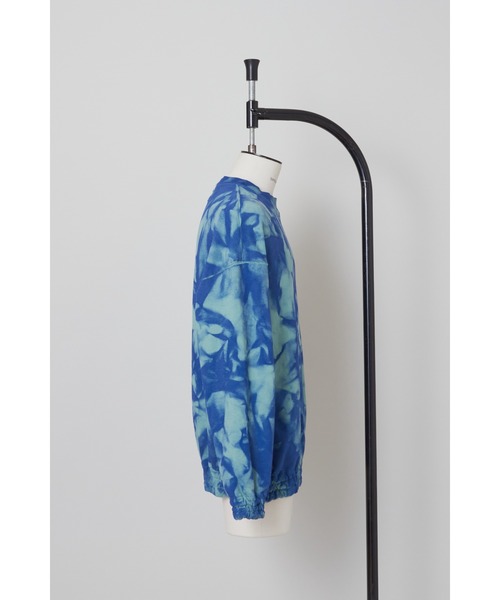 SHINYAKOZUKA（シンヤコヅカ）の「OVERDYED CREW NECK（スウェット・メンズ・ブラウン系/ネイビー×ホワイト/ブルー系その他・X-LARGE/LARGE/MEDIUM/SMALL/X-SMALL）」の8枚目の写真