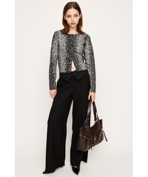 セール】COMPACT LEOPARD C/D コンパクト レオパード カーディガン 秋