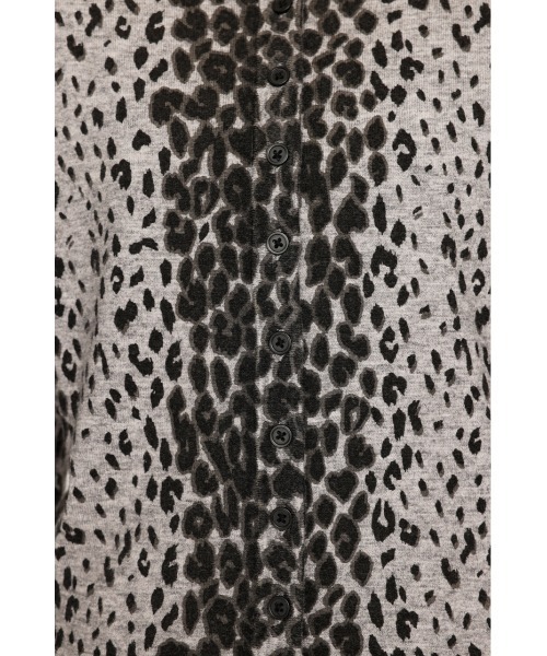 COMPACT LEOPARD C/D コンパクト レオパード カーディガン 秋服