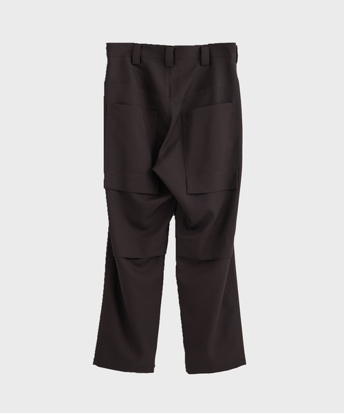 UJOH(ウジョー)の「【UJOH HOMME / ウジョーオム】Pocket Work PNT(スラックス・メンズ・ブラック/ブラウン・4/5)」の8枚目の写真