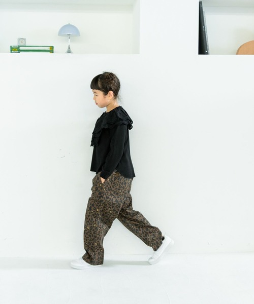 LOWRYS FARM（ローリーズファーム）の「レースエリ　588386（付け襟・キッズ・ブラック/オフホワイト・FREE）」の8枚目の写真