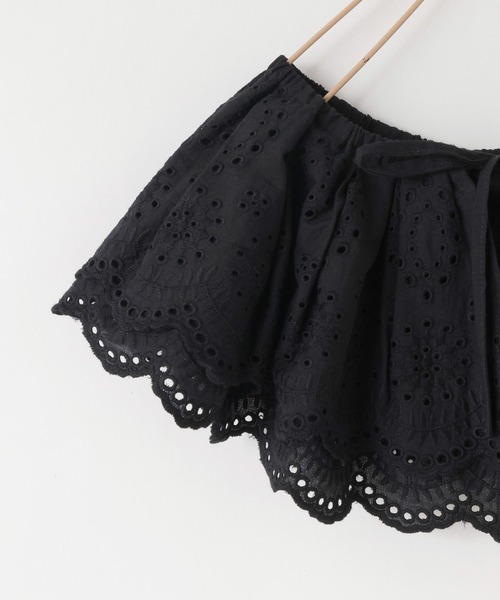 LOWRYS FARM（ローリーズファーム）の「レースエリ　588386（付け襟・キッズ・ブラック/オフホワイト・FREE）」の15枚目の写真