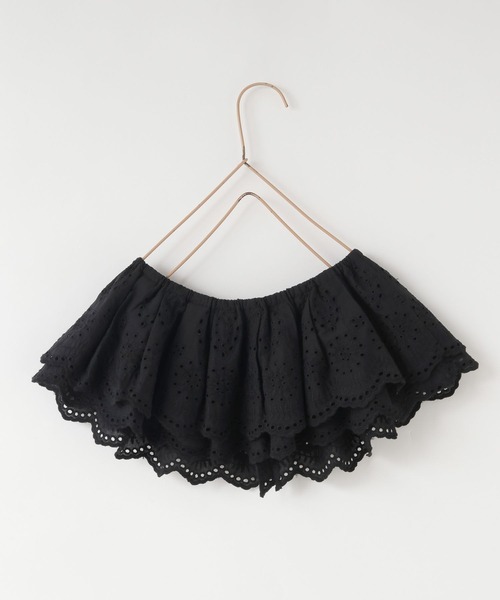 LOWRYS FARM（ローリーズファーム）の「レースエリ　588386（付け襟・キッズ・ブラック/オフホワイト・FREE）」の16枚目の写真