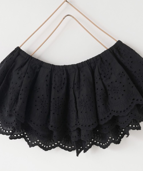 LOWRYS FARM（ローリーズファーム）の「レースエリ　588386（付け襟・キッズ・ブラック/オフホワイト・FREE）」の17枚目の写真