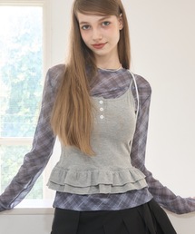 Birthday room(o[XfC[)̃JbvttrX`F/frilled bustier with cups(L~\[)