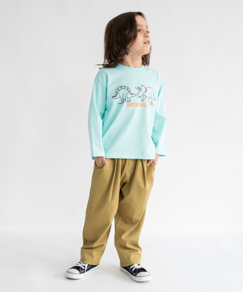BRANSHES（ブランシェス）の「【ゆったり/ストレッチ】HUGOOD PANTS / ハグッドパンツ（その他パンツ・キッズ・ブラック/ベージュ/ネイビー/グリーン・110/120/130/140/90/150/80/100）」の18枚目の写真