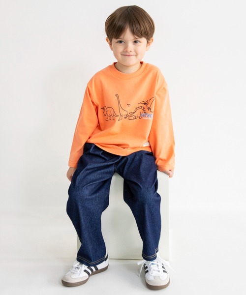 BRANSHES（ブランシェス）の「【ゆったり/ストレッチ】HUGOOD PANTS / ハグッドパンツ（その他パンツ・キッズ・ブラック/ベージュ/ネイビー/グリーン・110/120/130/140/90/150/80/100）」の21枚目の写真