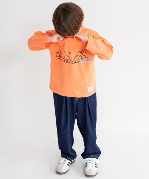 BRANSHES（ブランシェス）の「【ゆったり/ストレッチ】HUGOOD PANTS / ハグッドパンツ（その他パンツ・キッズ・ブラック/ベージュ/ネイビー/グリーン・110/120/130/140/90/150/80/100）」の22枚目の写真