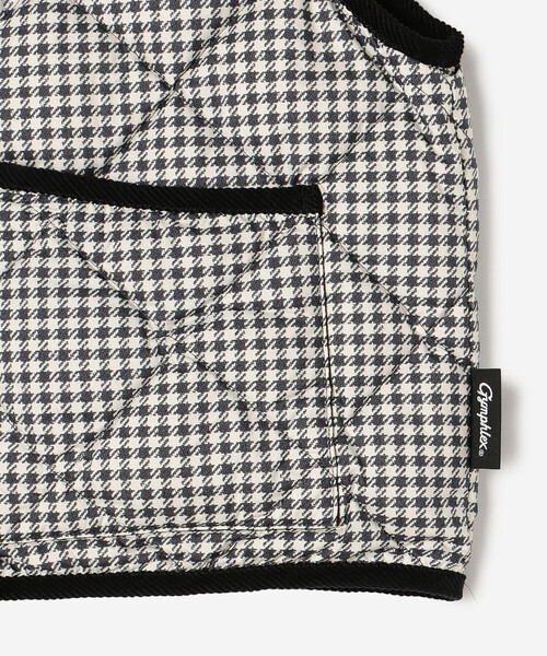 GYMPHLEX（ジムフレックス）の「Gymphlex | ナイロンタフタ キルトダウンショートベスト WOMEN（ダウンベスト・レディース・ブラック系その他・14）」の15枚目の写真