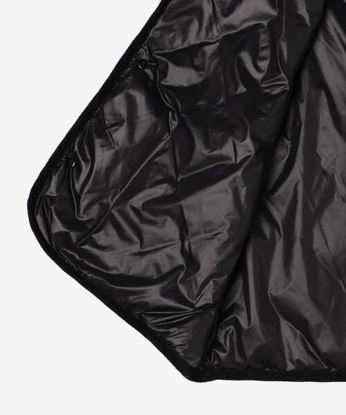 GYMPHLEX（ジムフレックス）の「Gymphlex | ナイロンタフタ キルトダウンショートベスト WOMEN（ダウンベスト・レディース・ブラック系その他・14）」の17枚目の写真