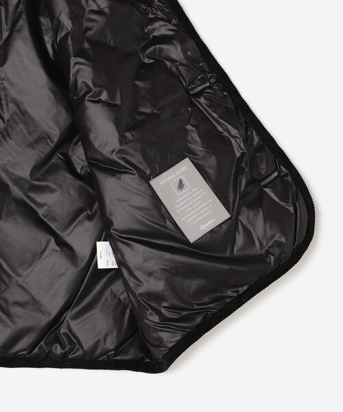 GYMPHLEX（ジムフレックス）の「Gymphlex | ナイロンタフタ キルトダウンショートベスト WOMEN（ダウンベスト・レディース・ブラック系その他・14）」の18枚目の写真
