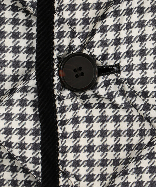 GYMPHLEX（ジムフレックス）の「Gymphlex | ナイロンタフタ キルトダウンショートベスト WOMEN（ダウンベスト・レディース・ブラック系その他・14）」の19枚目の写真