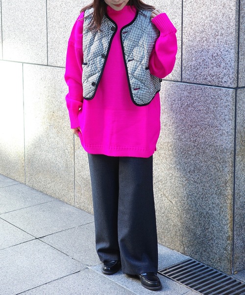 Gymphlex | ナイロンタフタ キルトダウンショートベスト WOMEN（ダウン