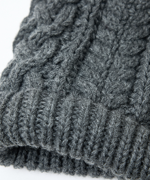 Ruben（ルーベン）の「【RUBEN/ルーベン】RUS-8356/ケーブルボンネット/CABLE BONNET/帽子/リボン【WEB限定】（キャップ・レディース・ブラック/アイボリー/グレー/ベージュ・フリー）」の16枚目の写真