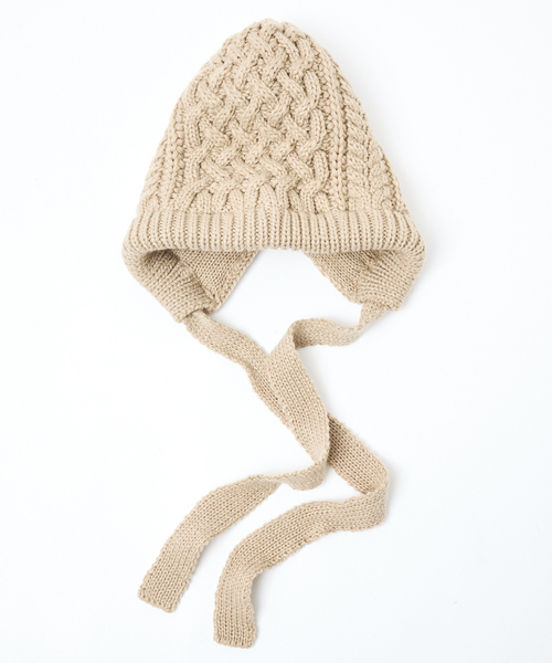 Ruben（ルーベン）の「【RUBEN/ルーベン】RUS-8356/ケーブルボンネット/CABLE BONNET/帽子/リボン【WEB限定】（キャップ・レディース・ブラック/アイボリー/グレー/ベージュ・フリー）」の18枚目の写真