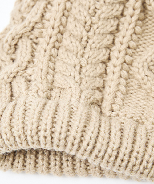 Ruben（ルーベン）の「【RUBEN/ルーベン】RUS-8356/ケーブルボンネット/CABLE BONNET/帽子/リボン【WEB限定】（キャップ・レディース・ブラック/アイボリー/グレー/ベージュ・フリー）」の19枚目の写真