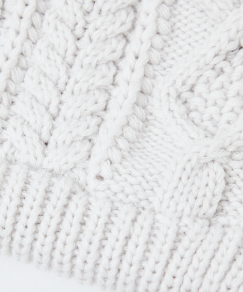 Ruben（ルーベン）の「【RUBEN/ルーベン】RUS-8356/ケーブルボンネット/CABLE BONNET/帽子/リボン【WEB限定】（キャップ・レディース・ブラック/アイボリー/グレー/ベージュ・フリー）」の21枚目の写真