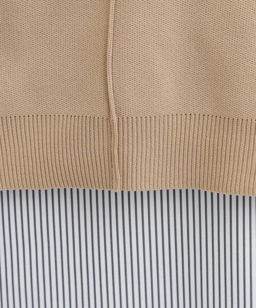 DRESKIP（ドレスキップ）の「【S-LL/2点セット】着回し自在 ニットベスト＋フレアブラウス（ニット/セーター・レディース・ダークブラウン/ベージュ/オレンジ/チャコールグレー/ブラック・01/02/03/04）」の21枚目の写真