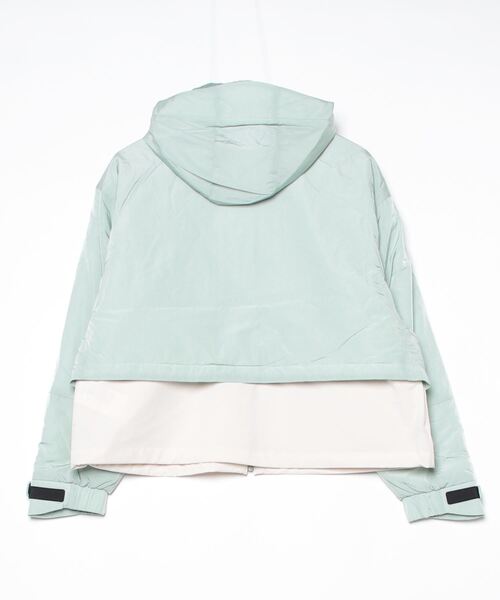 NEW BALANCE（ニューバランス）の「NB GREY パデッドショートジャケット（ブルゾン・レディース・セージグリーン/ブラック・LARGE/SMALL/MEDIUM/X-LARGE）」の17枚目の写真