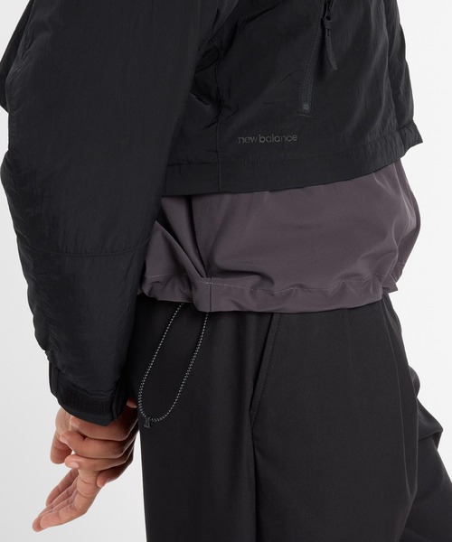 NEW BALANCE（ニューバランス）の「NB GREY パデッドショートジャケット（ブルゾン・レディース・セージグリーン/ブラック・LARGE/SMALL/MEDIUM/X-LARGE）」の8枚目の写真