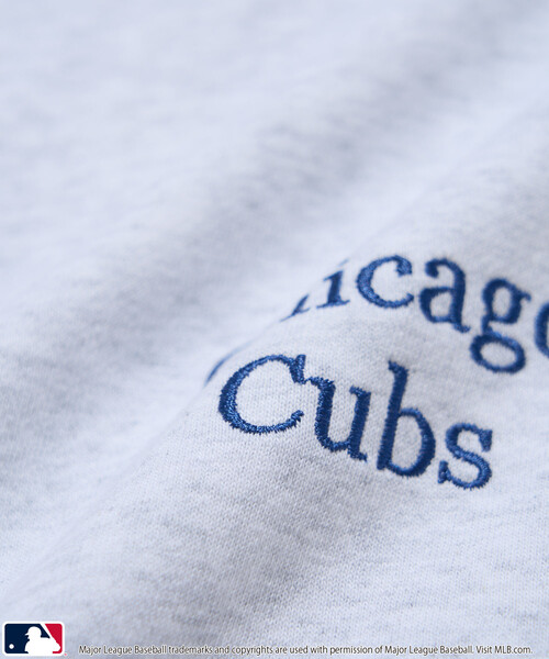 MLB（メジャーリーグベースボール）の「MLB/メジャーリーグベースボール 別注 SWEAT TOPS/裏起毛クルーネックスウェット(限定展開)（スウェット・メンズ・ブラック系その他2/グレー系その他/ブラック系その他/ブラウン/グレー系その他2/グレー系その他3/ネイビー・SMALL/MEDIUM/LARGE）」の17枚目の写真