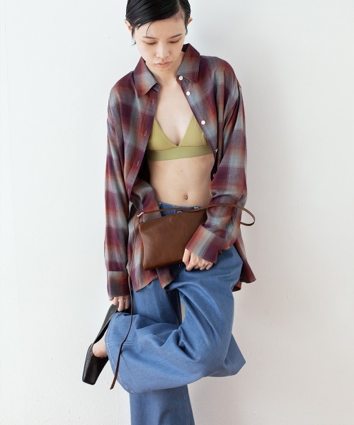 ラインウァンド leinwande marino sleeve black leinwande（ラインヴァンド）の「Marino Sleeve（シャツ