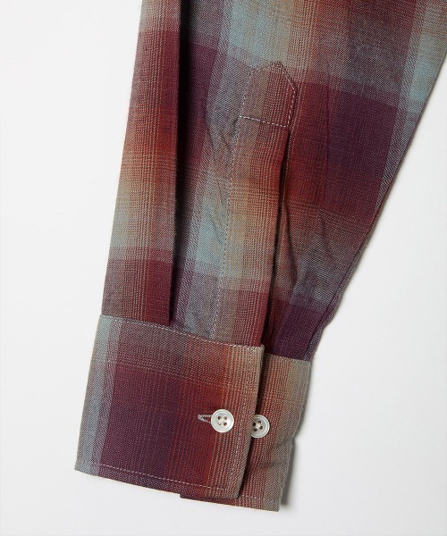 leinwande(ラインヴァンド)の「Relax Check Shirts(シャツ/ブラウス・レディース・ブルー/レッド・ONE SIZE)」の12枚目の写真