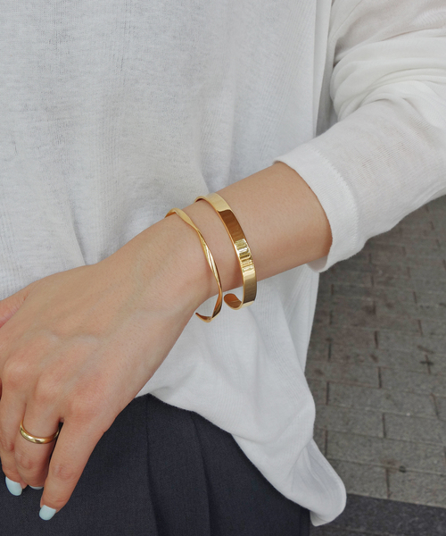 新品★SLOBE IENA★ CLANATE/クランテ シルバーワイドバングル CLANATE】シルバーワイドバングル | スローブ イエナ(SLOBE IENA