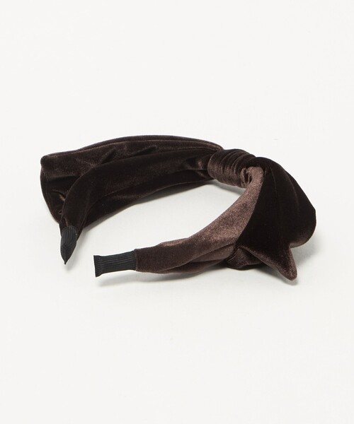 green label relaxing（グリーンレーベルリラクシング）の「リボン カチューシャ（カチューシャ・レディース・ブラウン系/ブラック・FREE）」の8枚目の写真