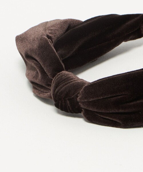 green label relaxing（グリーンレーベルリラクシング）の「リボン カチューシャ（カチューシャ・レディース・ブラウン系/ブラック・FREE）」の6枚目の写真