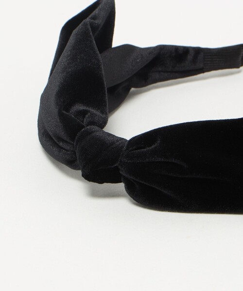 green label relaxing（グリーンレーベルリラクシング）の「リボン カチューシャ（カチューシャ・レディース・ブラウン系/ブラック・FREE）」の3枚目の写真