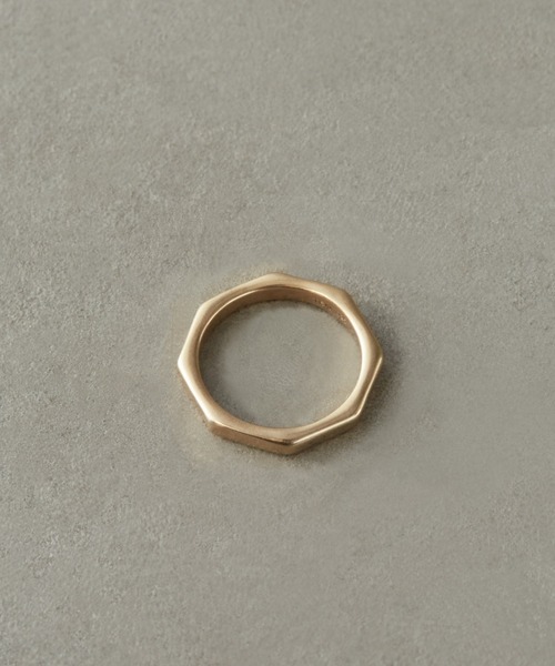 TEN.(テン)の「18KGP オクトリング(リング・レディース・ゴールド・#13/#11/#9/#15)」の1枚目の写真