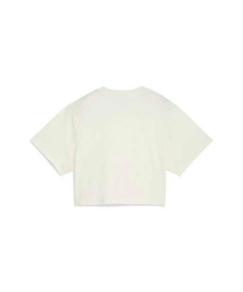 PUMA(プーマ)の「PUMA PUMA x ROSE RELAXED TEE(プーマ プーマ x ロゼ リラックスド Tシャツ)(Tシャツ/カットソー・レディース・ブラック系/ホワイト系・SMALL/MEDIUM/LARGE)」の4枚目の写真