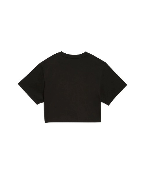 PUMA(プーマ)の「PUMA PUMA x ROSE RELAXED TEE(プーマ プーマ x ロゼ リラックスド Tシャツ)(Tシャツ/カットソー・レディース・ブラック系/ホワイト系・SMALL/MEDIUM/LARGE)」の10枚目の写真