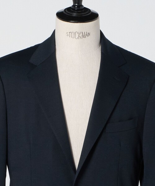 UNITED ARROWS（ユナイテッドアローズ）の「メランジ ジャージ シングル2ボタン COMFORT EASY-MODEL（テーラードジャケット・メンズ・ネイビー/ダークグレー・50/46/44/48/52）」の7枚目の写真