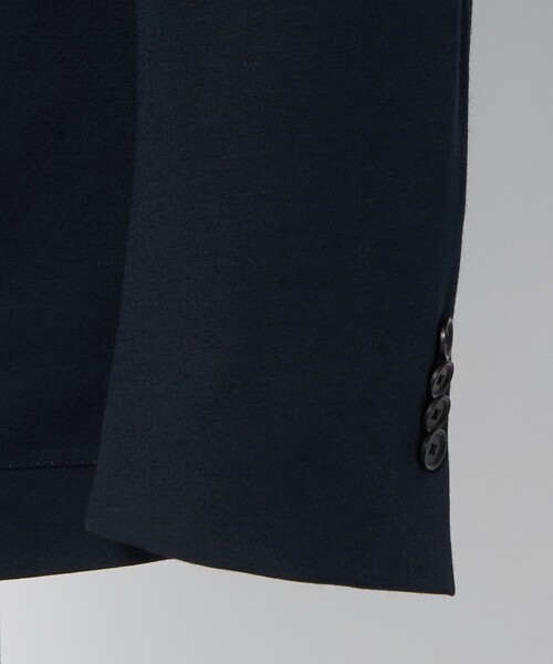 UNITED ARROWS（ユナイテッドアローズ）の「メランジ ジャージ シングル2ボタン COMFORT EASY-MODEL（テーラードジャケット・メンズ・ネイビー/ダークグレー・50/46/44/48/52）」の8枚目の写真