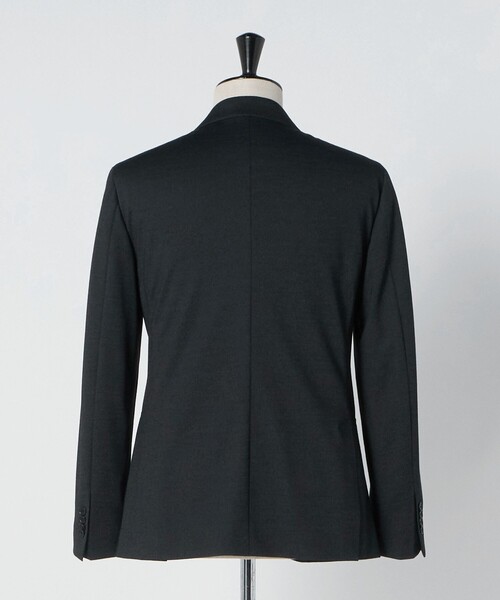 メランジ ジャージ シングル2ボタン COMFORT EASY-MODEL（セットアップ