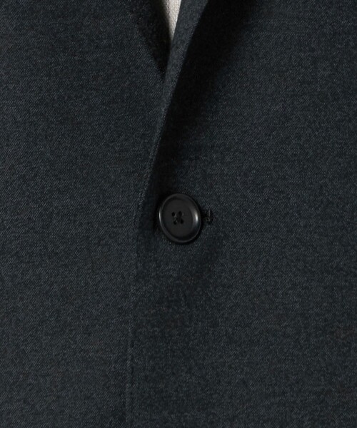 メランジ ジャージ シングル2ボタン COMFORT EASY-MODEL（セットアップ