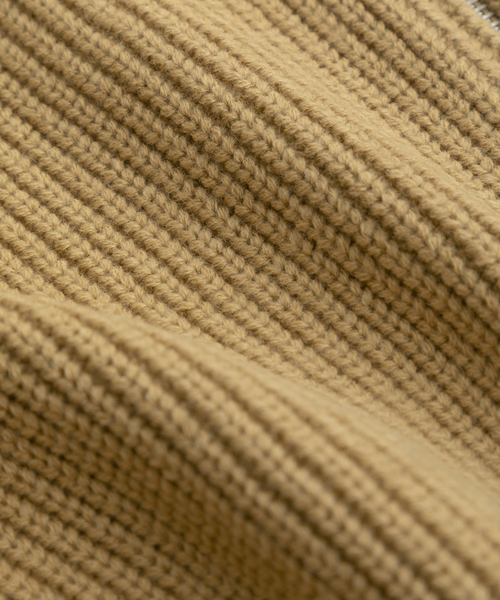 SOFFITTO(ソフィット)の「バルキージップ付ニット(カーディガン/ボレロ・レディース・ブラック/ベージュ・FREE)」の21枚目の写真