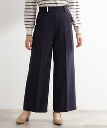 【カセット服】洗えるストレートワイドパンツ