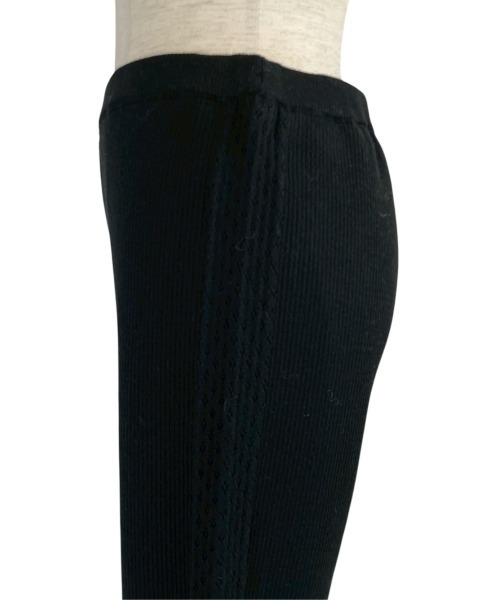 MAISON ELLIE(メゾンエリー)の「line crochet knit flare pants(その他パンツ・レディース・ミント/ブラック/アイボリー・FREE)」の12枚目の写真
