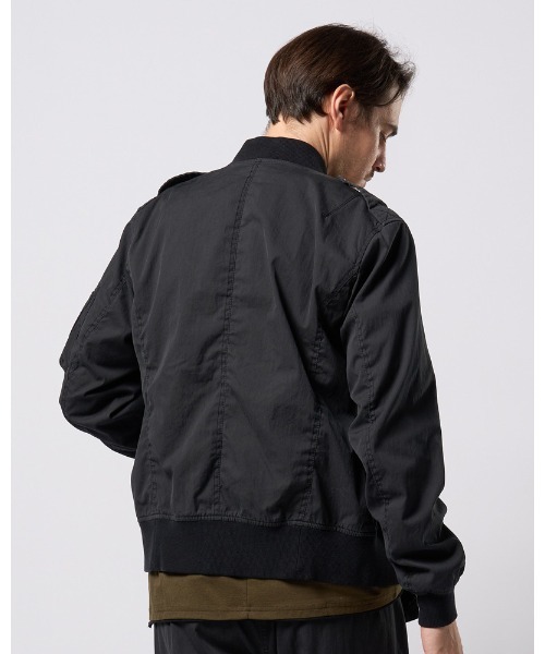 wjk(ダヴルジェイケイ)の「vintage L-2B(MA-1・メンズ・ダークグレー/ブラック/カーキ・SMALL/MEDIUM/LARGE/X-LARGE)」の9枚目の写真
