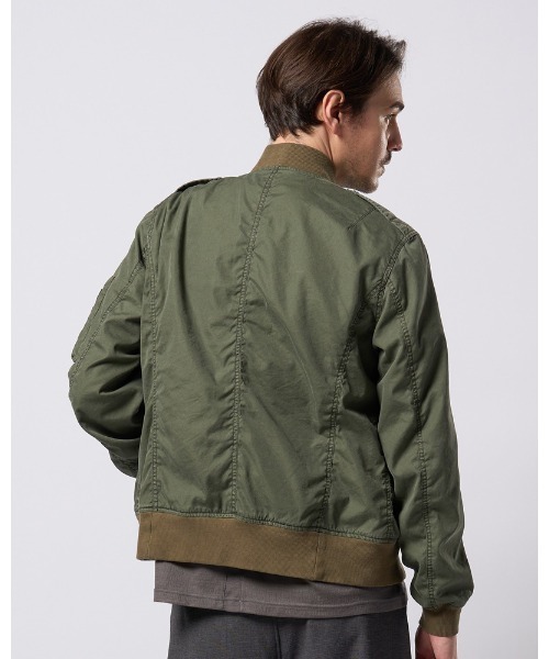 wjk(ダヴルジェイケイ)の「vintage L-2B(MA-1・メンズ・ダークグレー/ブラック/カーキ・SMALL/MEDIUM/LARGE/X-LARGE)」の13枚目の写真